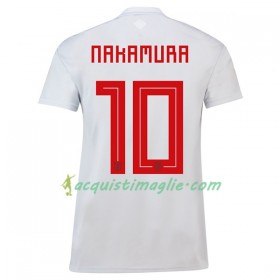 Divisa di Calcio Giappone Nakamura 10 Trasferta Mondiali 2018